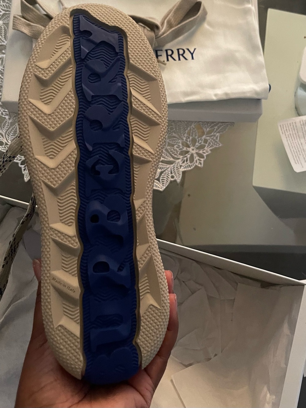 Burberry Lichen Check Low-Top Sneaker - Picture 11 of 12